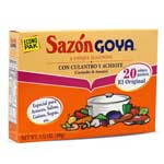 GOYA SAZON CON CULANTRO Y ACHIOTE - 20 SB