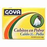 GOYA CUBITOS POLVO POLLO - 8 CT