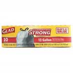 GLAD TALL KITCHEN GUARANTEED STRONG - 10 CT
