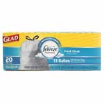 GLAD ODOR SHIELD DRAWSTRING KITCHEN - 20 CT