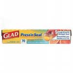 GLAD PRESSN SEAL WRAP - 70 CT
