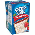 KELLOGGS POP-TARTS FROSTED STRAWBERRY - 14.7 OZ