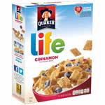 QUAKER LIFE CEREAL CINAMON - 13 OZ