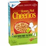 GENERAL MILLS HONEY NUT CHEERIOS CEREAL - 17 OZ