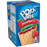 KELLOGGS POP-TARTS STRAWBERRY - 14.7 OZ
