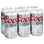 COORS LIGHT 6PK - 10 OZ