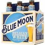BLUE MOON BELGIAN WHITE ALE 6PK - 12 OZ