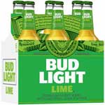 BUDLIGHT LIME 6PK - 12 OZ