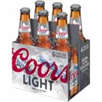 COORS LIGHT 6-PACK - 12 OZ