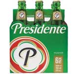 PRESIDENTE CERVEZA 6-PACK - 12 OZ