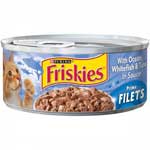 FRISKIES PRIME FILETS OCEAN WHITE TUNA - 5.5 OZ