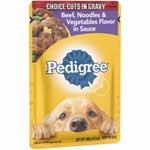 PEDIGREE CHOICE CUTS BEEF/NOODLES/VEG - 3.5 OZ