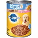 PEDIGREE PUPPY CHICKEN & BEEF - 13.2 OZ