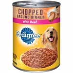 PEDIGREE CHOPPED BEEF DINNER - 13.2 OZ