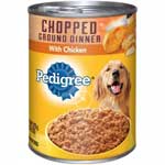 PEDIGREE CHOPPED CHICKEN - 22 OZ