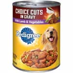 PEDIGREE WITH LAMB & VEGETABLES - 13.2 OZ