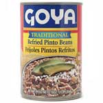 GOYA FRIJOLES PINTOS REFRITOS - 16 OZ