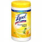 LYSOL DISINFECTING WIPES LEMON & LIME - 80 CT