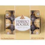 FERRERO ROCHER FINE HAZELNUT CHOCOLATE - 5.3 OZ