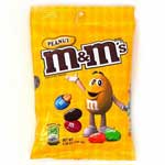 M&MS PEANUT CHOCOLATE CANDY BAG - 5.3 OZ