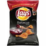 LAYS BARBECUE POTATO CHIPS - 7.75 OZ