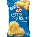 LAYS KETTLE COOKED ORIGINAL POTATO CHIPS - 8 OZ
