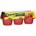 MOTTS APPLESAUCE STRAWBERRY 6PK - 4 OZ