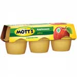 MOTTS ORIGINAL APPLESAUCE  6PK - 4 OZ