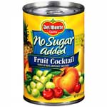 DEL MONTE NO SUGAR ADDED FRUIT COCKTAIL - 14.5 OZ