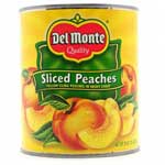 DEL MONTE PEACHES SLICED - 29 OZ