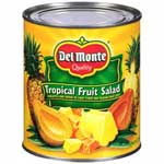 DEL MONTE TROPICAL FRUIT SALAD - 8.25 OZ