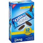 NABISCO OREO THINS CHOCOLATE 12PK - 1.2 OZ