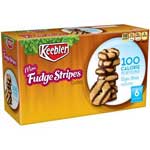 KEEBLER RIGHT BITES FUDGE STRIPES - 4.44 OZ