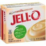 JELL-O INSTANT PUDDING VANILLA - 3.4 OZ