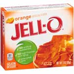 JELL-O ORANGE GELATIN - 3 OZ