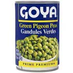 GOYA GANDULES VERDES EN AGUA Y SAL - 15 OZ