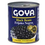 GOYA HABICHUELAS NEGRAS EN AGUA Y SAL - 10.50 OZ