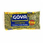 GOYA GREEN SPLIT PEAS - 1 LB