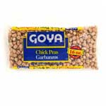 GOYA GARBANZOS SECOS - 1 LB