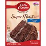 BETTY CROCKER CHOCOLATE FUDGE CAKE - 15.25 OZ