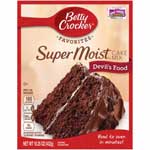 BETTY CROCKER DEVILS FOOD CAKE MIX - 15.25 OZ