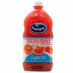 OCEAN SPRAY RUBY RED LIGHT - 64 OZ