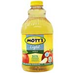 MOTTS PLUS LIGHT APPLE JUICE - 64 OZ