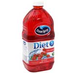 OCEAN SPRAY DIET CRANBERRY JUICE - 64 OZ