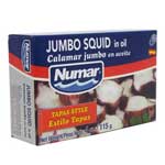 NUMAR CALAMAR JUMBO EN ACEITE - 4 OZ