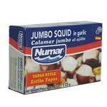 NUMAR CALAMAR JUMBO AL AJILLO - 4 OZ