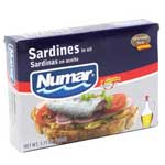 NUMAR SARDINAS EN ACEITE - 3.75 OZ