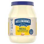 HELLMANNS REAL MAYONNAISE - 64 OZ