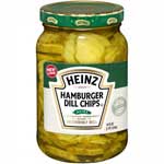 HEINZ HAMBURGER DILL CHIPS - 16 OZ