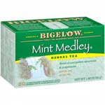 BIGELOW MINT MEDLEY HERB TEA - 20 CT